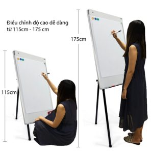 Bảng Flipchart 3 Chân Rút A Model