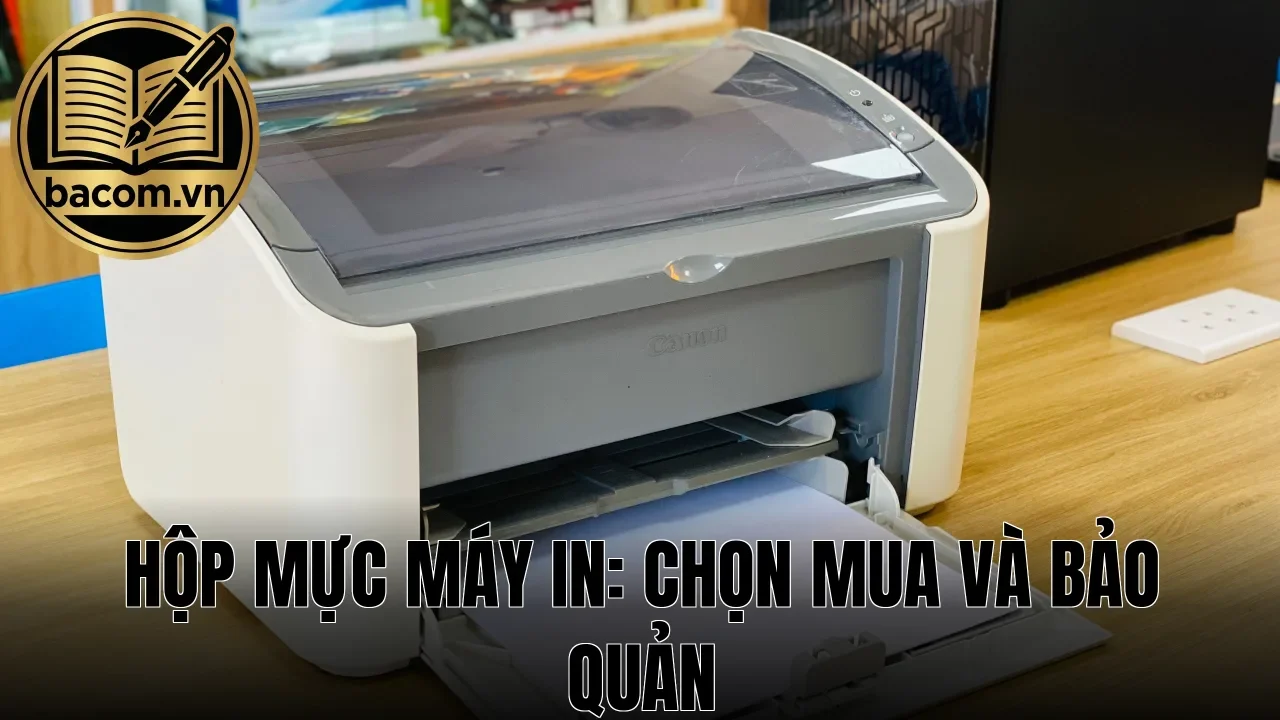 Hộp Mực Máy In: Chọn Mua Và Bảo Quản